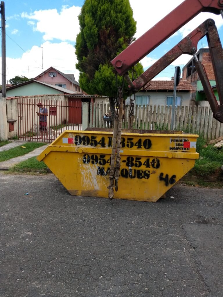 Locação de Caçambas em Curitiba no bairro Boqueirão