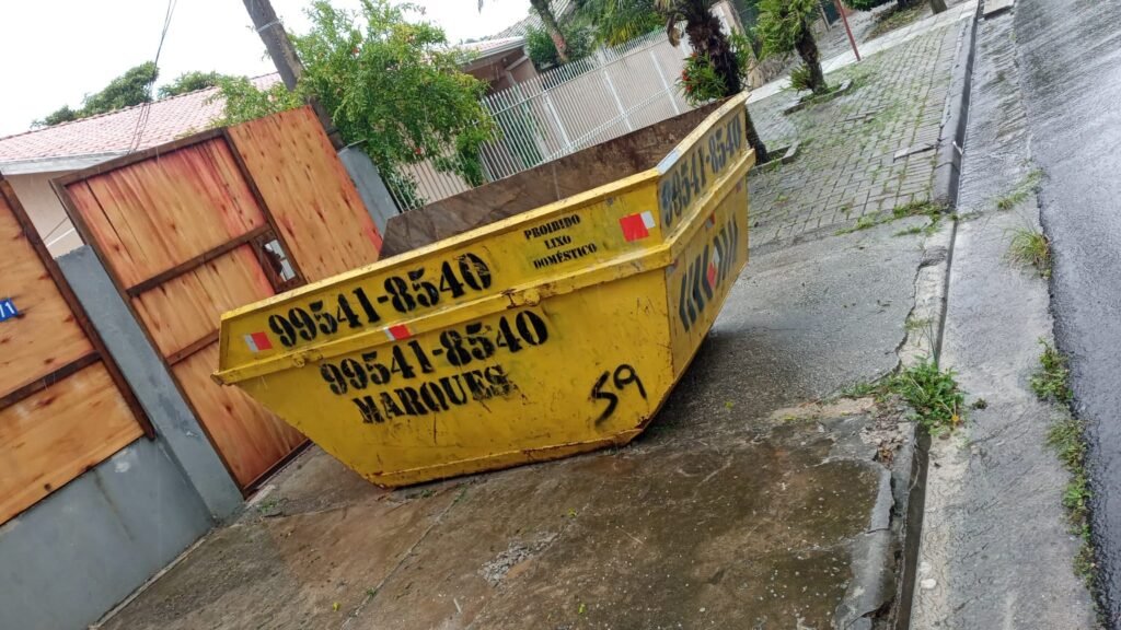 Locação de Caçambas em Curitiba no bairro Augusta