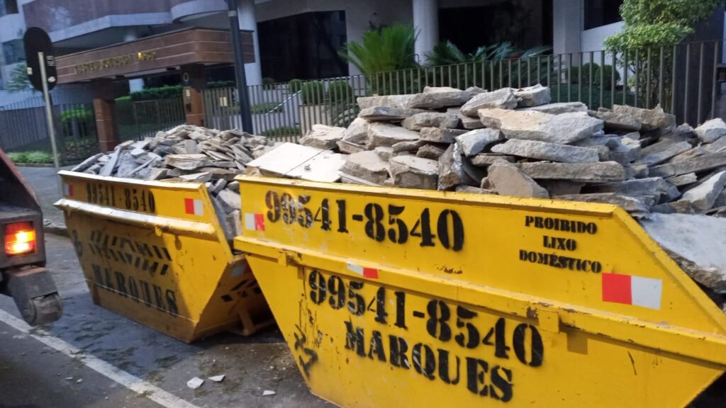 Locação de Caçambas em Curitiba no bairro São Brás