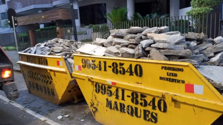 Locação de Caçambas em Curitiba no bairro São Brás